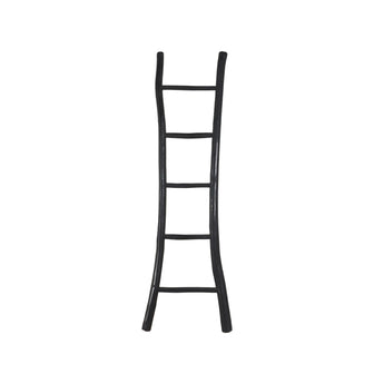 Escalera Teca Negro