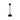 Candelabro Negro Grande