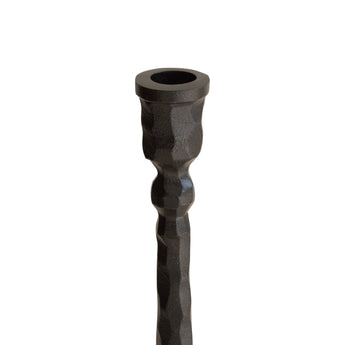 Candelabro Negro Irregular
