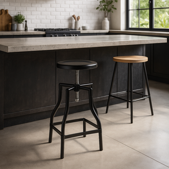 Piso Industrial Ajustable Negro