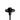 Candelabro Negro Chico