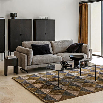 Armario 87 LUXE 2 Puertas Abedul Metal Black