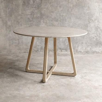 Mesa de Comedor Petra Mármol 120 cm