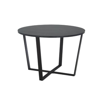 Mesa de comedor redonda 110 | ABEDUL BLACK