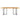 Mesa de Comedor Rectangular Estructura en T | Skinwood