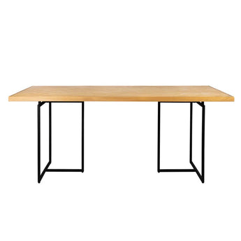 Mesa de Comedor Rectangular Estructura en T | Skinwood