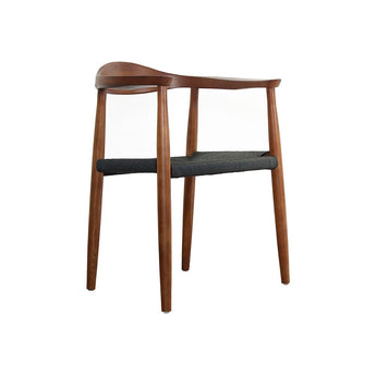 Silla Wegner Asiento Negro Réplica