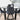 Mesa de comedor redonda 110 | ABEDUL BLACK