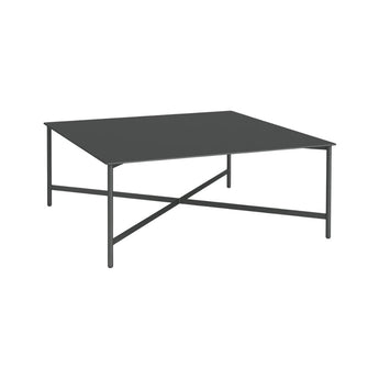 Mesa de Centro Cuadrada X Mediana | METAL BLACK